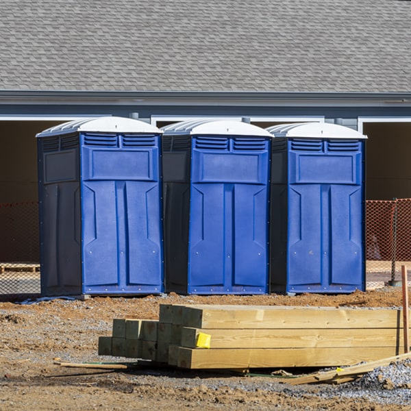 is there a specific order in which to place multiple portable restrooms in Maplewood New Jersey